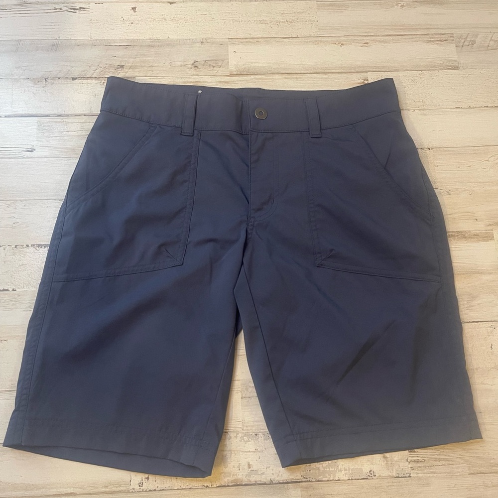 Women’s Columbia Kestrel Shorts Omni Shield Navy Blue Short Size 4